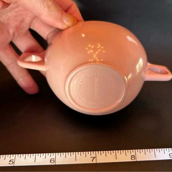 Perfect Condition Vintage Sun Valley Melmac Cream and Sugar Servers - Picture 5 of 9